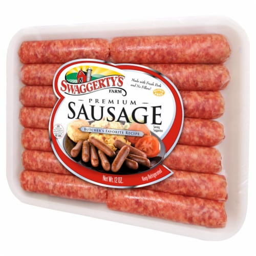 Swaggerty's Farm® 14 Premium Breakfast Sausage Links Perspective: bottom