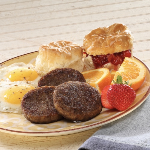 Swaggerty's Farm® 24 Premium Sausage Patties Perspective: bottom