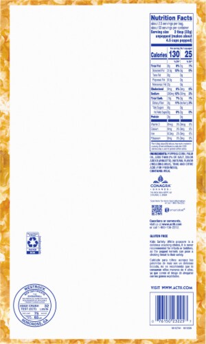 Act II® Butter Microwave Popcorn Perspective: bottom