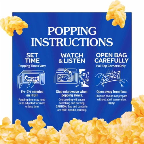 Act Ii Butter Lovers Microwave Popcorn Perspective: bottom