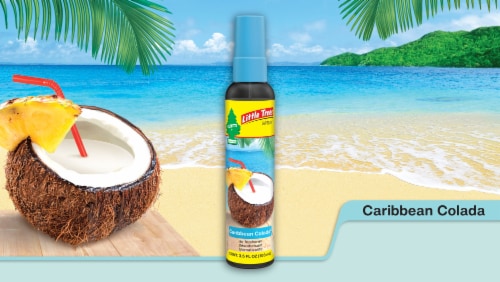 Little Trees® Air Freshener Spray - Caribbean Colada® Perspective: bottom