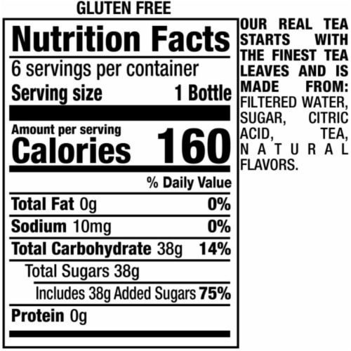 Snapple® Mango Tea Perspective: bottom