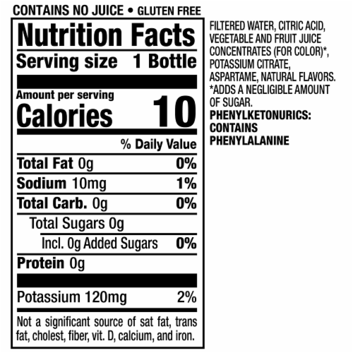 Snapple Apple Flavored Fruit Drink Perspective: bottom