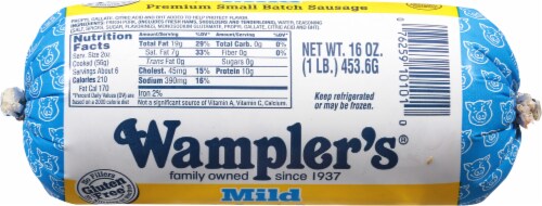 Wampler's® Farm Mild Sausage Roll Perspective: bottom