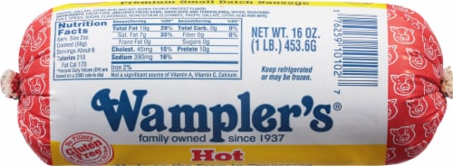 Wampler's® Hot Sausage Roll Perspective: bottom