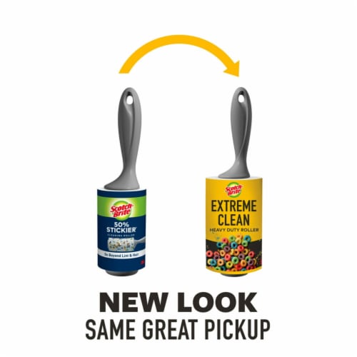 Scotch-Brite™ Extreme Clean Lint Roller Twin Pack Perspective: bottom
