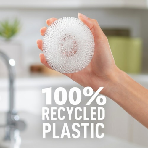 Scotch-Brite® Greener Clean™ Recycled Scrubbing Circles Perspective: bottom