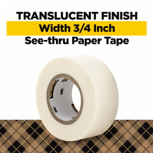 Scotch® Paper Tape 3/4 Inch x 600 Inch Perspective: bottom