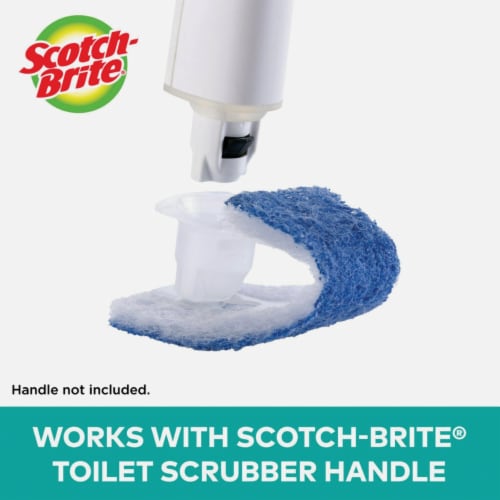Scotch-Brite® Disposable Toilet Bowl Brush Set Perspective: bottom