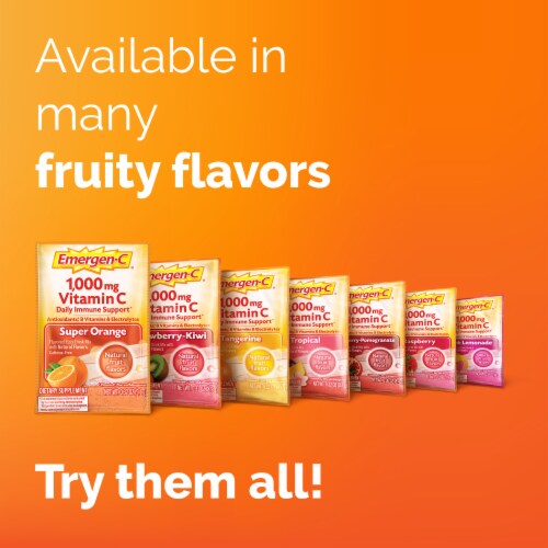 Emergen-C Vitamin C Powder Perspective: bottom