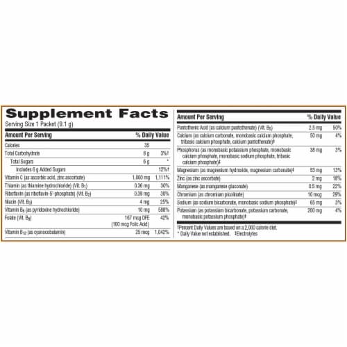 Emergen-C Vitamin C Powder Perspective: bottom