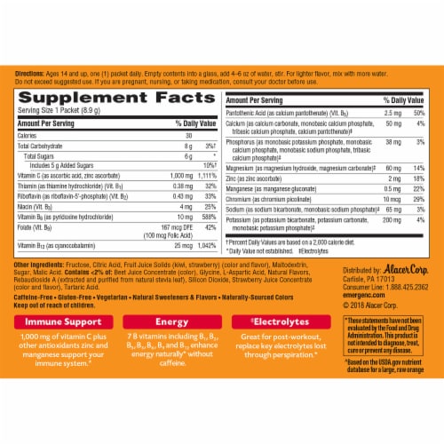 Emergen-C Vitamin C Powder Perspective: bottom