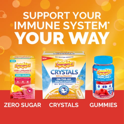 Emergen-C Citrus-Ginger Fizzy Drink Mix Perspective: bottom