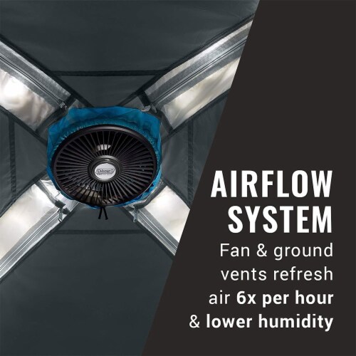 Coleman OneSource 6 Person Camping Dome Tent with Airflow System