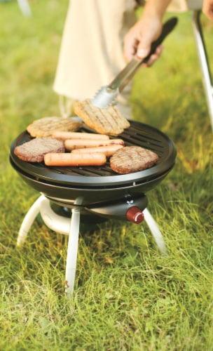 Coleman Party Propane Grill - Black/Silver Perspective: bottom