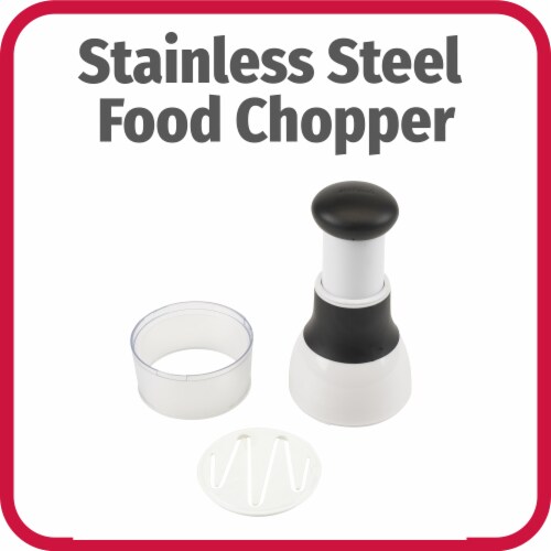 GoodCook® Touch Food Chopper - White/Black Perspective: bottom