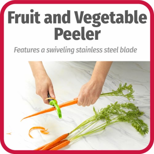 GoodCook Touch Swivel Peeler - Black Perspective: bottom