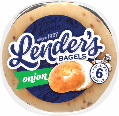 Lender's® Onion Refrigerated Bagels Perspective: bottom