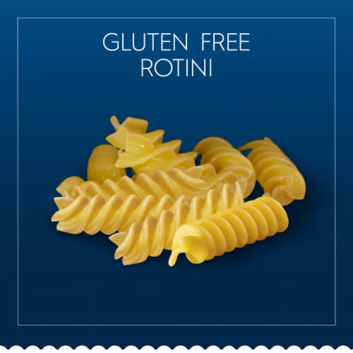 Barilla Gluten Free Rotini Corn & Rice Based Non-GMO Verified Pasta Perspective: bottom