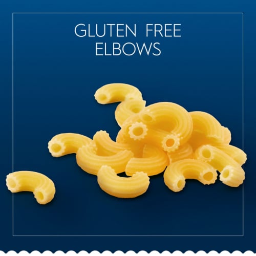Barilla Gluten Free Elbows Macaroni Non-GMO Project Certified Pasta Perspective: bottom