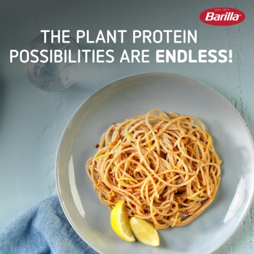 Barilla Chickpea Spaghetti Naturally Gluten Free Non-GMO Pasta Perspective: bottom