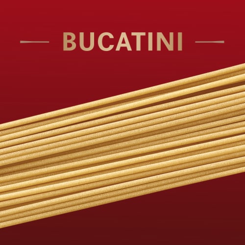 Barilla Al Bronzo Bucatini Pasta Perspective: bottom