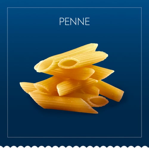 Barilla Penne Pasta, Quality Non-GMO and Kosher Certified Pasta Perspective: bottom