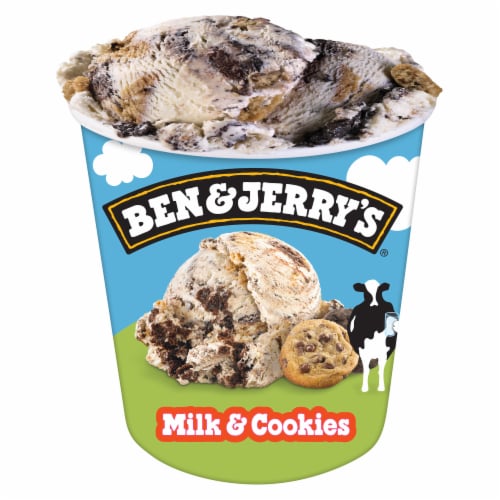 Ben & Jerry's Milk and Cookies Ice Cream Perspective: bottom