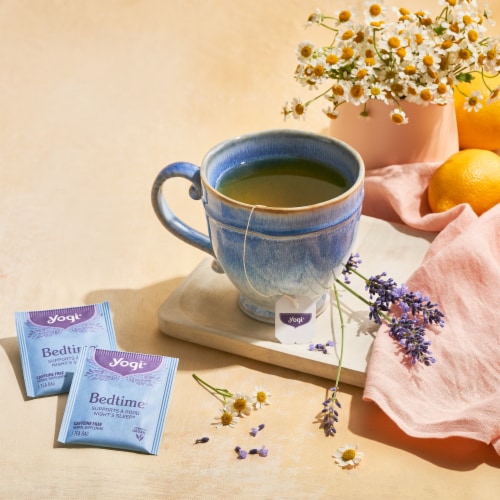 Yogi Bedtime Caffeine Free Tea Bags Perspective: bottom