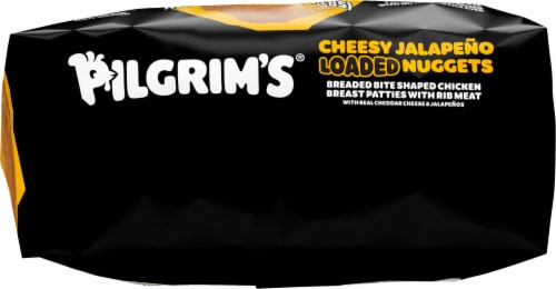 Pilgrim's® Cheesy Jalapeno Loaded Nuggets Perspective: bottom