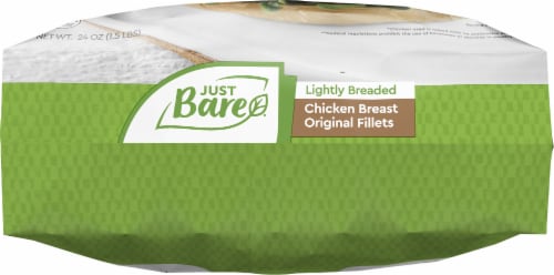 Just Bare® Lightly Breaded Chicken Breasts Perspective: bottom