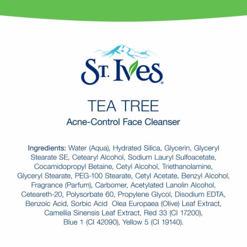 St. Ives® Acne Control Tea Tree Daily Cleanser Perspective: bottom