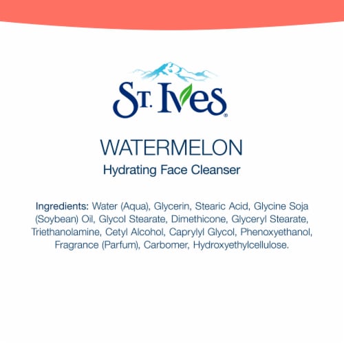 St. Ives® Watermelon Hydrating Daily Cleanser Perspective: bottom