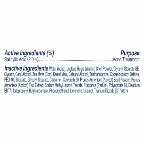 St. Ives® Acne Control Salicylic Acid Apricot Scrub Perspective: bottom