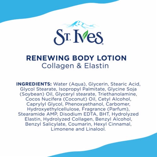 St. Ives Renewing Collagen & Elastin Body Lotion Perspective: bottom