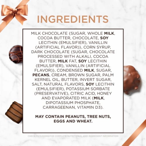 Russell Stover Assorted Milk & Dark Chocolates Perspective: bottom
