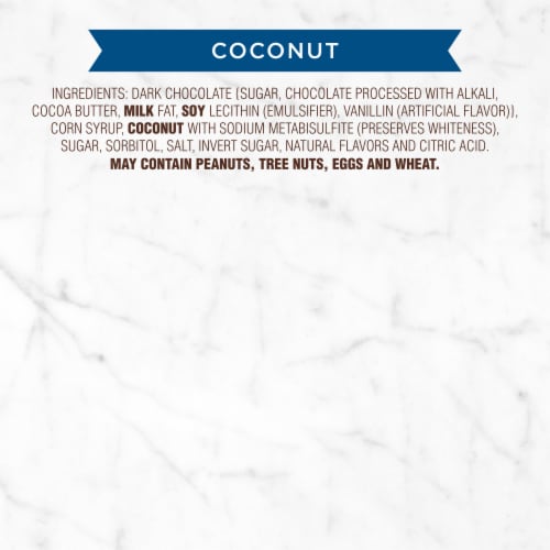 RUSSELL STOVER Dark Chocolate Coconut Bag Perspective: bottom