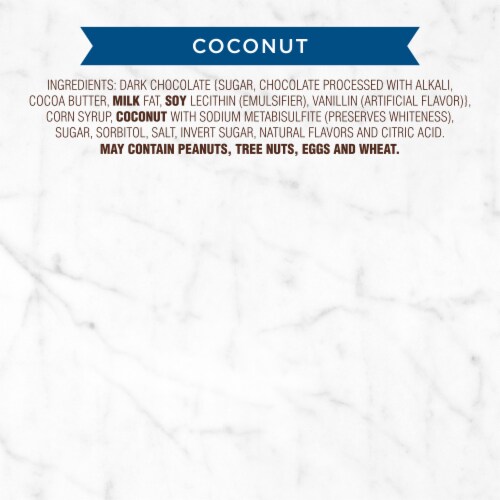 RUSSELL STOVER Dark Chocolate Coconut Bag Perspective: bottom