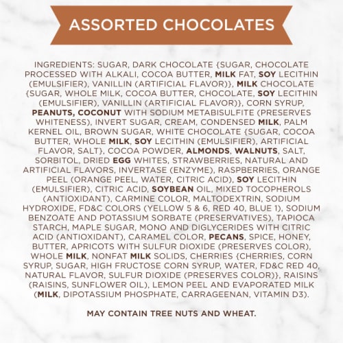 RUSSELL STOVER Christmas Fresh Classic Assorted Milk & Dark Chocolate Gift Tin Perspective: bottom