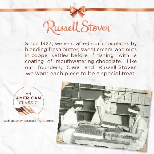 RUSSELL STOVER Marshmallow Milk Chocolate Candy Easter Egg Perspective: bottom