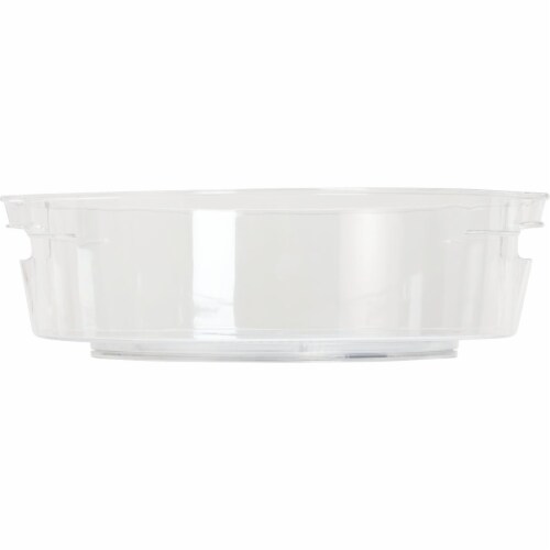 Dial Industries Clear-ly Organized 11.5 In. Dia. Clear Plastic Turntable B665FN Perspective: bottom
