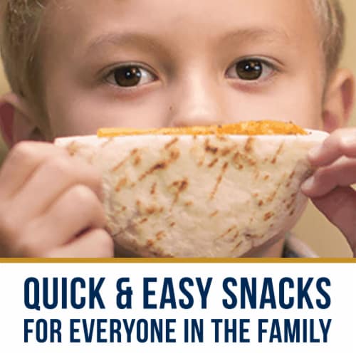 Sandwich Bros Angus Beef Patty Cheeseburger Pita Pocket Sandwiches Frozen Meal Perspective: bottom