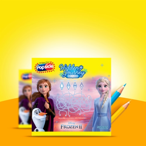 Popsicle Disney Frozen Berry Cherry and Raspberry Variety Mini Ice Pops Perspective: bottom