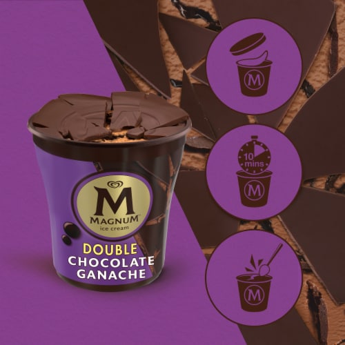 Magnum Double Chocolate Ganache Ice Cream 14.8 oz Kroger
