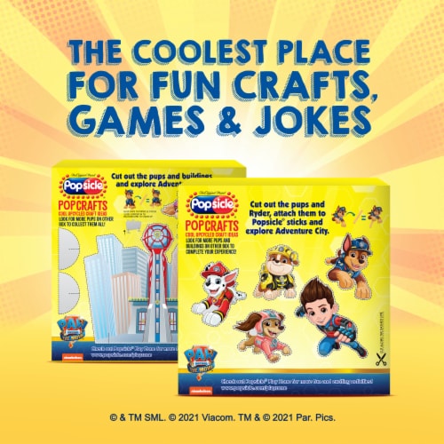 Popsicle Paw Patrol Strawberry Blueberry & Raspberry Frozen Dessert Ice Pops Perspective: bottom