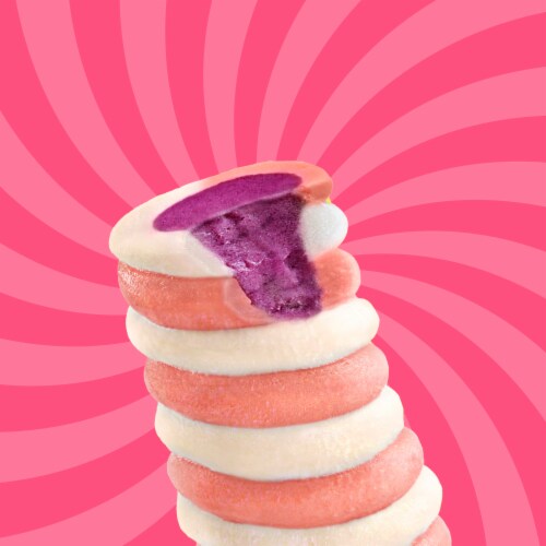 Popsicle Fruit Twister Strawberry Blueberry & Vanilla Swirl Fruit & Milk Ice Pops Perspective: bottom