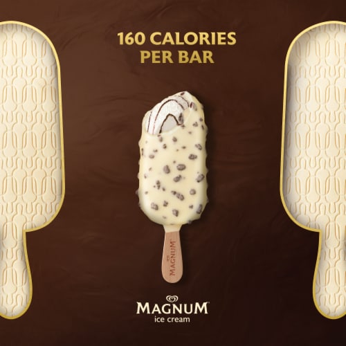 Magnum Ice Cream Bars Mini White Chocolate & Cookies Perspective: bottom