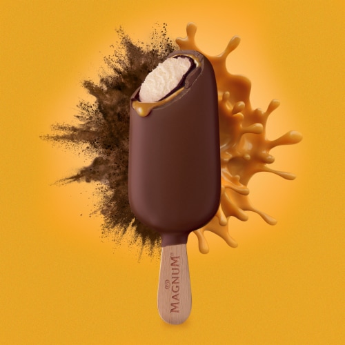 Magnum Mini Double Caramel Ice Cream Bars Perspective: bottom