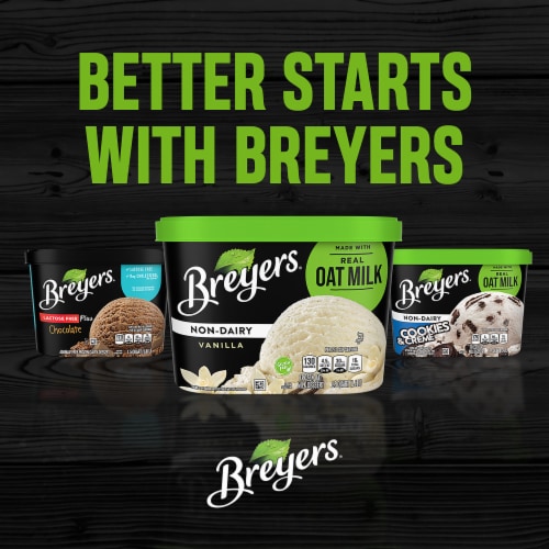 Breyers Vanilla Ice Cream Light Ice Cream Perspective: bottom