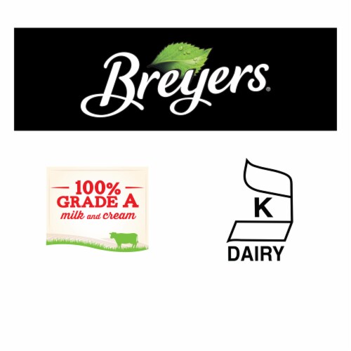 Breyers Natural Vanilla Snack Cups Ice Cream Perspective: bottom